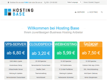 Tablet Screenshot of hosting-base.com